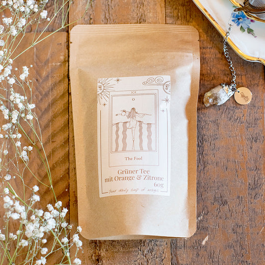 Tarot Tea - The Fool - magischer Tee aus nachhaltigem Anbau - Nachfüllpäckchen