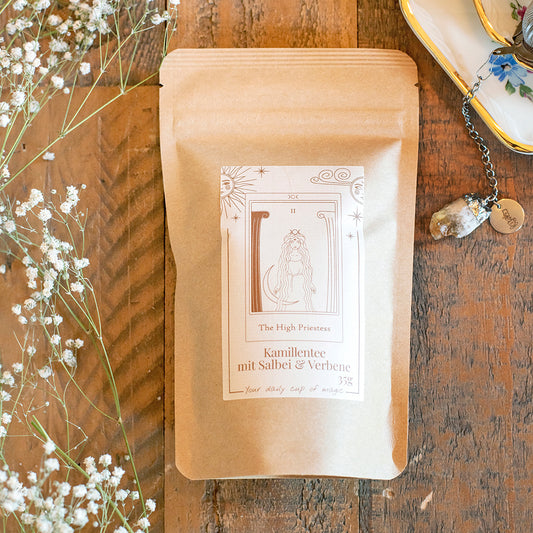 Tarot Tea - The High Priestess - magischer Tee aus nachhaltigem Anbau - Nachfüllpäckchen