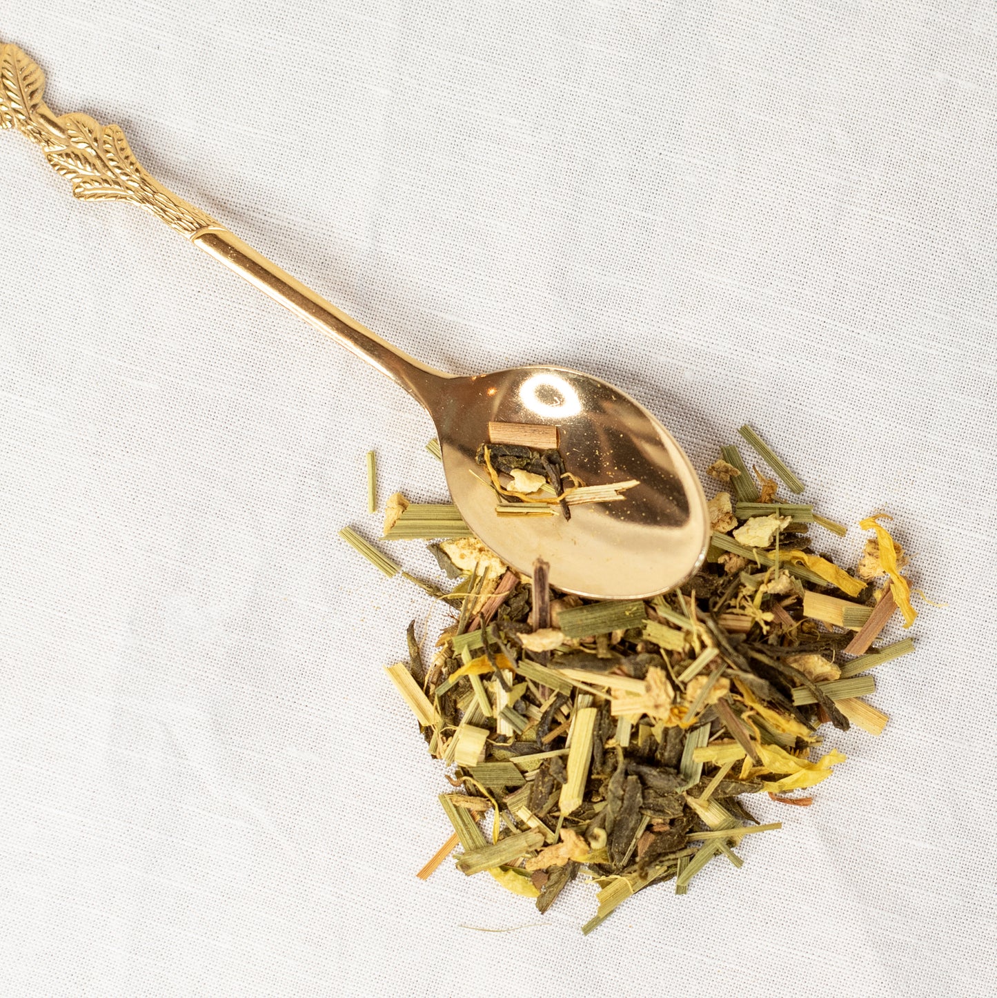 Tarot Tea Geschenk-Set | The Fool & Teesieb mit Citrin Edelsteinanhänger