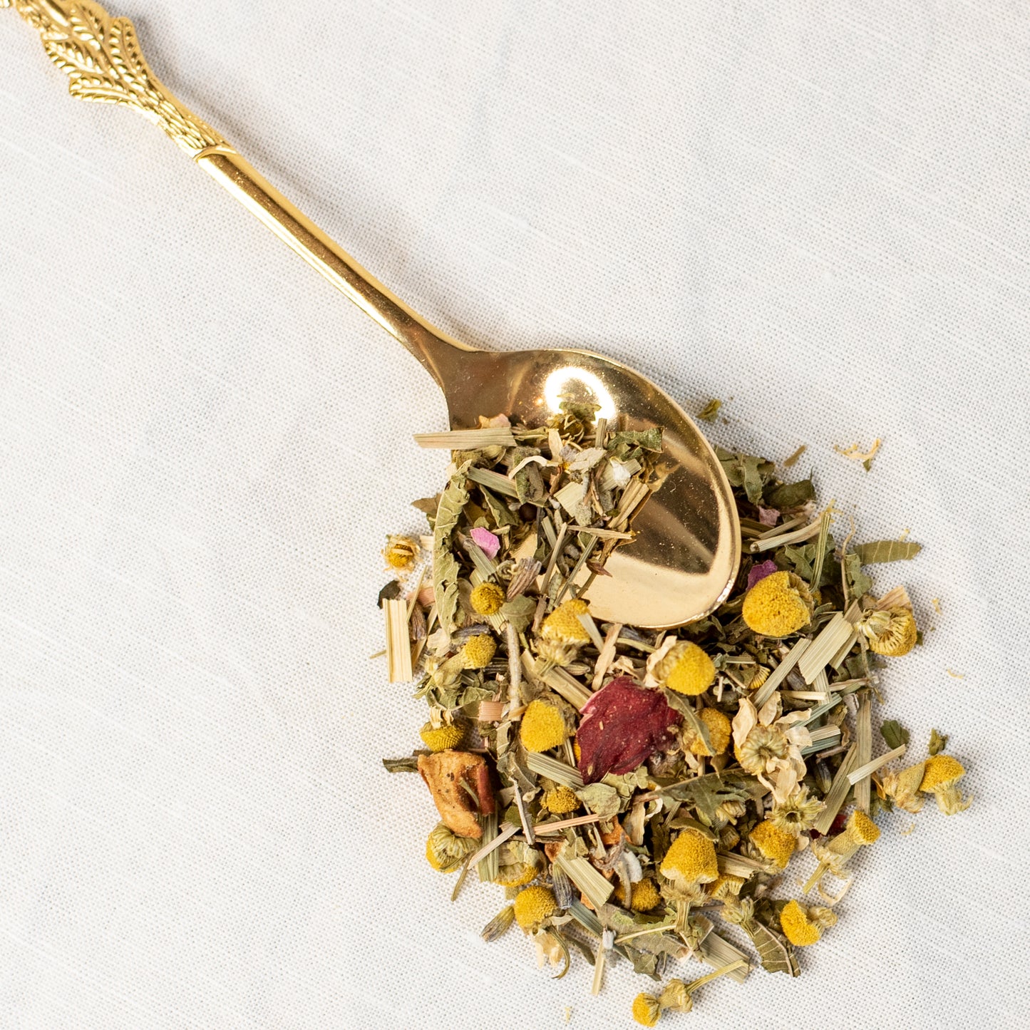 Tarot Tea Geschenk-Set | The High Priestess & Teesieb mit Amethyst Edelstein Anhänger